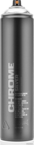 Краска Montana Silverchrome P600 256905 0.6 л (серебристый хром)