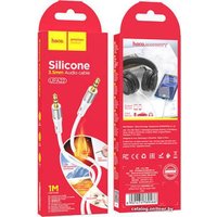 Кабель Hoco UPA22 3.5 мм - 3.5 мм (1 м, белый)