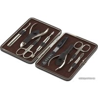 Набор для маникюра и педикюра Dewal 906BROWN (коричневый)