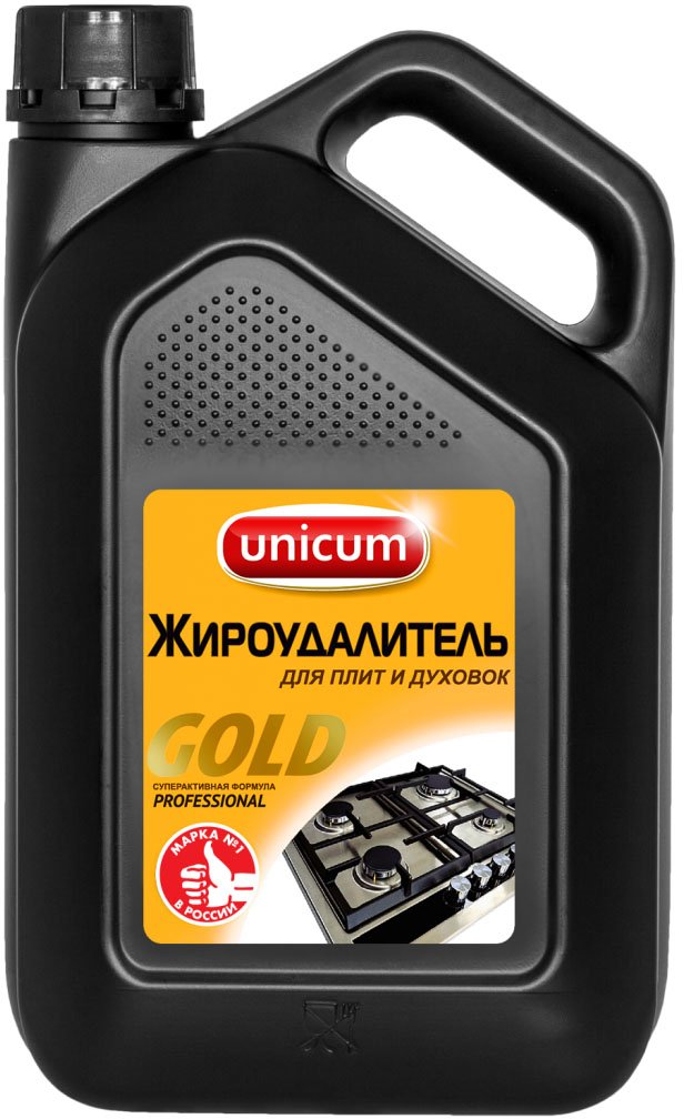 

Средство для плит и духовок Unicum Жироудалитель Gold 3 л