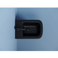 Биде Ceramica Nova Nova Union CN4010MB (черный матовый, с крепежом)