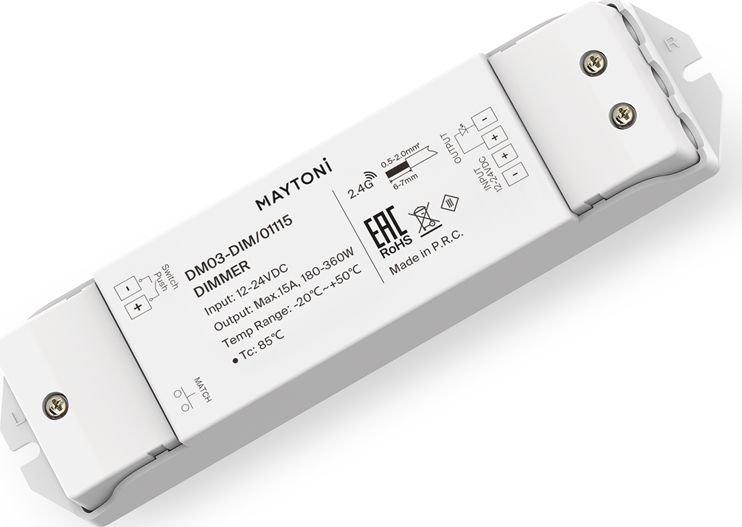 

Диммер для одноцветных лент (без RGB) Maytoni Led Strip 1115
