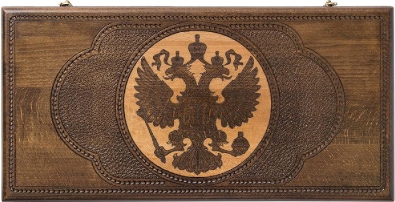 Шашки/нарды Zakaryan Герб РФ wz11281