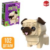 Cute pets. Мопсик 9278946