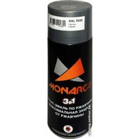 Грунт-эмаль Monarca По ржавчине 3 в 1 RAL 7035 0.52 л (светло-серый)