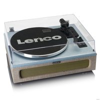 Виниловый проигрыватель Lenco LS-440 (серый/голубой)