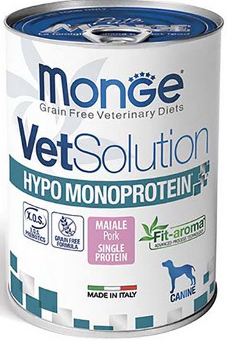 Консервированный корм для собак Monge VetSolution Hypo Monoprotein Dog 400 г