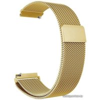 Браслет Rumi Milanese loop металлический 24 мм (золотистый)