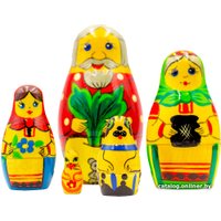 Развивающая игра Брестская Фабрика Сувениров Русская народная сказка Репка (набор 5 шт)