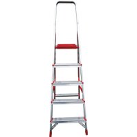 Лестница-стремянка Новая высота NV 311 алюминиевая профессиональная 5 ступеней