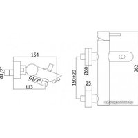 Смеситель Paffoni Light LIG022BO