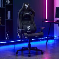 Игровое (геймерское) кресло FLOKY Velocity Black (черный)