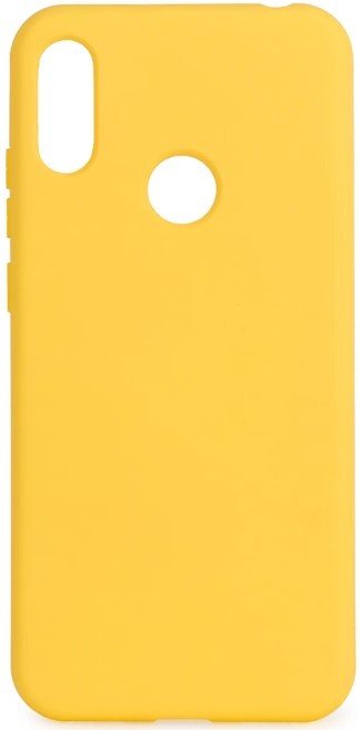 

Чехол для телефона Case Cheap Liquid для Huawei Y6 2019 (желтый)