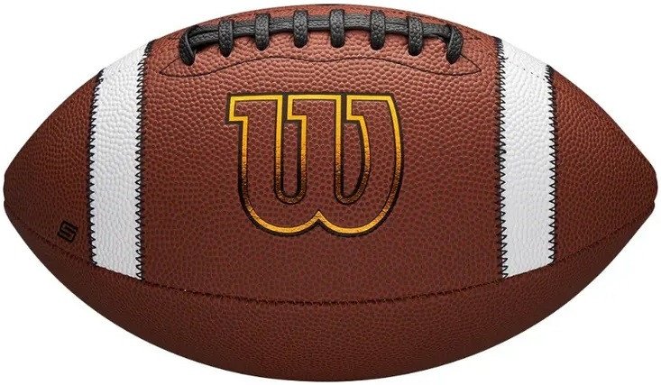 Мяч для американского футбола Wilson GST Speedskin Official WF1006201XBOF (9 размер)