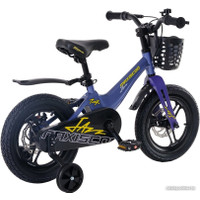 Детский велосипед Maxiscoo Jazz Pro 14 2024 (синий карбон)