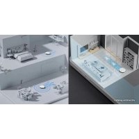 Робот-пылесос Lydsto Inertial Navigation Sweep and Mop Robot G2 (международная версия, белый)