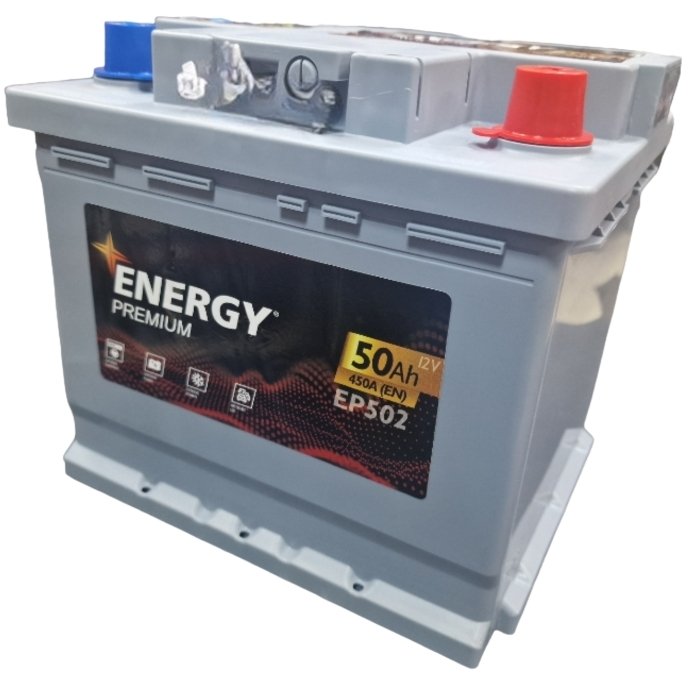 

Автомобильный аккумулятор Energy Premium EP502 (50 А·ч)
