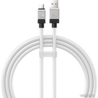 Кабель Baseus CoolPlay Series Fast Charging Data Cable 100W USB Type-A - USB Type-C (1 м, белый)
