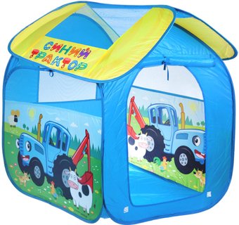 Игровая палатка Играем вместе Синий трактор GFA-BT-2-R