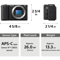 Беззеркальный фотоаппарат Sony ZV-E10 II Kit 16-50mm (черный) в Гомеле