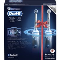 Комплект зубных щеток Oral-B Genius 8900 D701.535.5XC (белый)