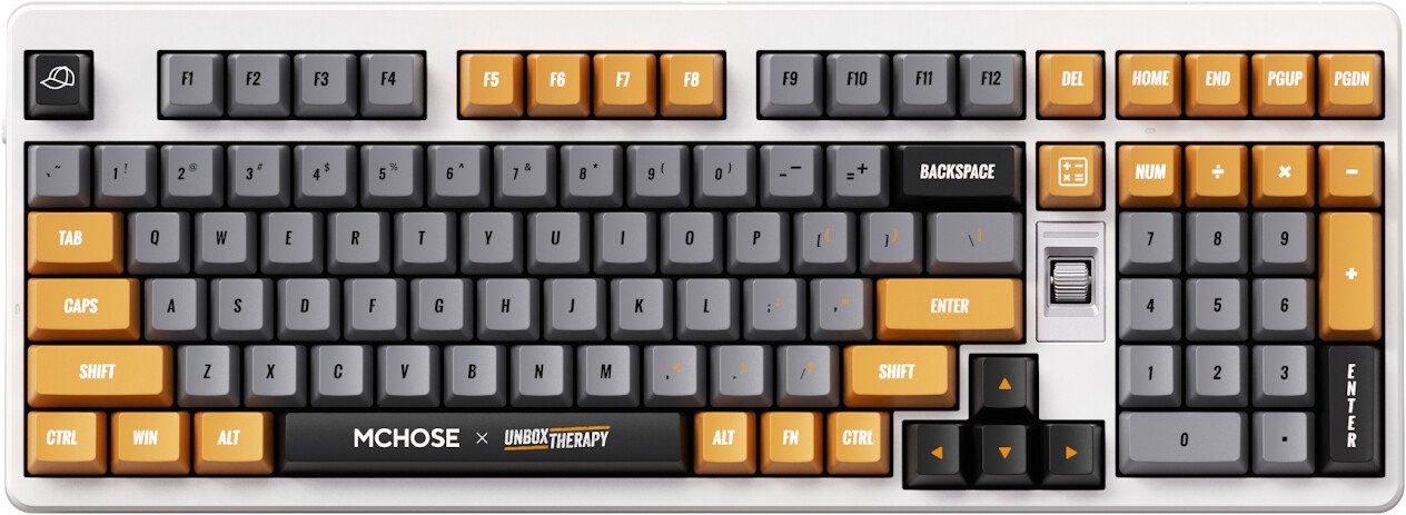 

Клавиатура MCHOSE x Unbox Therapy UT98 Retro Therapy (Icy Creamsicle)