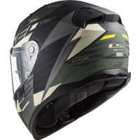 Мотошлем LS2 FF811 Vector II Absolute (XXL, матовый черный/серебристый)