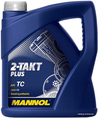 Моторное масло Mannol 2-Takt Plus API TC 4л