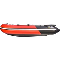 Моторно-килевая лодка Ривьера Компакт 2900 НДНД (комби красный/черный)
