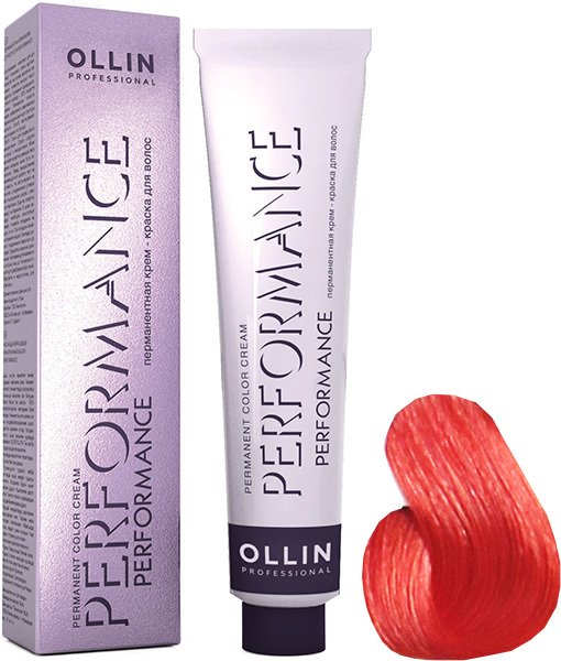 

Крем-краска для волос Ollin Professional Performance 0/66 красный