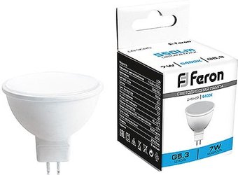 Светодиодная лампочка Feron LB-3026 7 Вт 230V G5.3 6400K 41392