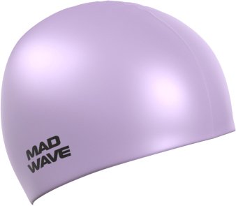 

Шапочка для плавания Mad Wave Pastel (фиолетовый)