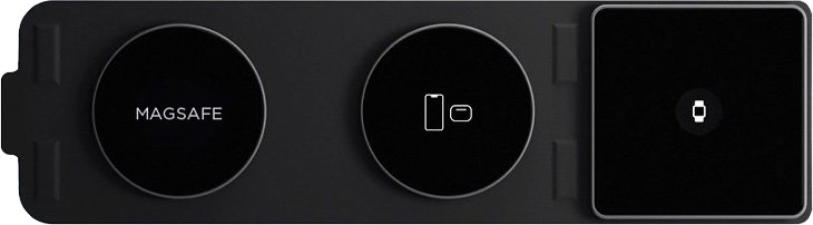 

Беспроводное зарядное VLP Wireless Charger 3 в 1 (черный)