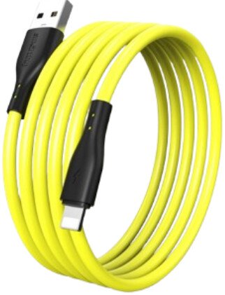 

Кабель SmartBuy S21 iK-512-S21 USB Type-A - Lightning (1 м, желтый)