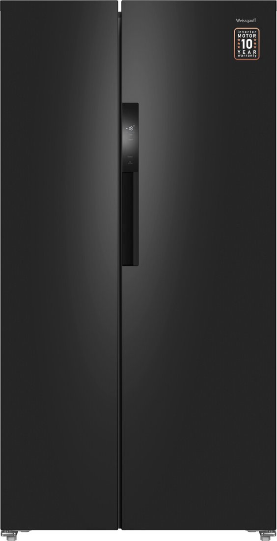Холодильник side by side Weissgauff WSBS 550 Built-in NoFrost Inverter Black