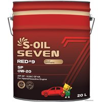 Моторное масло S-OIL SEVEN RED #9 SP 0W-20 20л