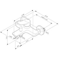 Смеситель AM.PM F88A10000 (хром)