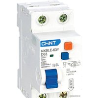 Дифференциальный автомат Chint NXBLE-63Y 1P+N 16А 10mA AС С 4.5kA 105524