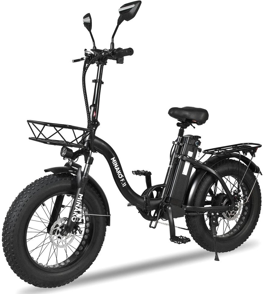 

Электровелосипед Minako F11 001161 (черный)