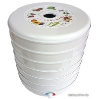 Сушилка для овощей и фруктов Спектр-Прибор Ветерок-2 ЭСОФ-0,6/220 (6 поддонов, белый, пастила)