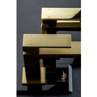 Смеситель Boheme Qubic 471-MG (матовое золото)