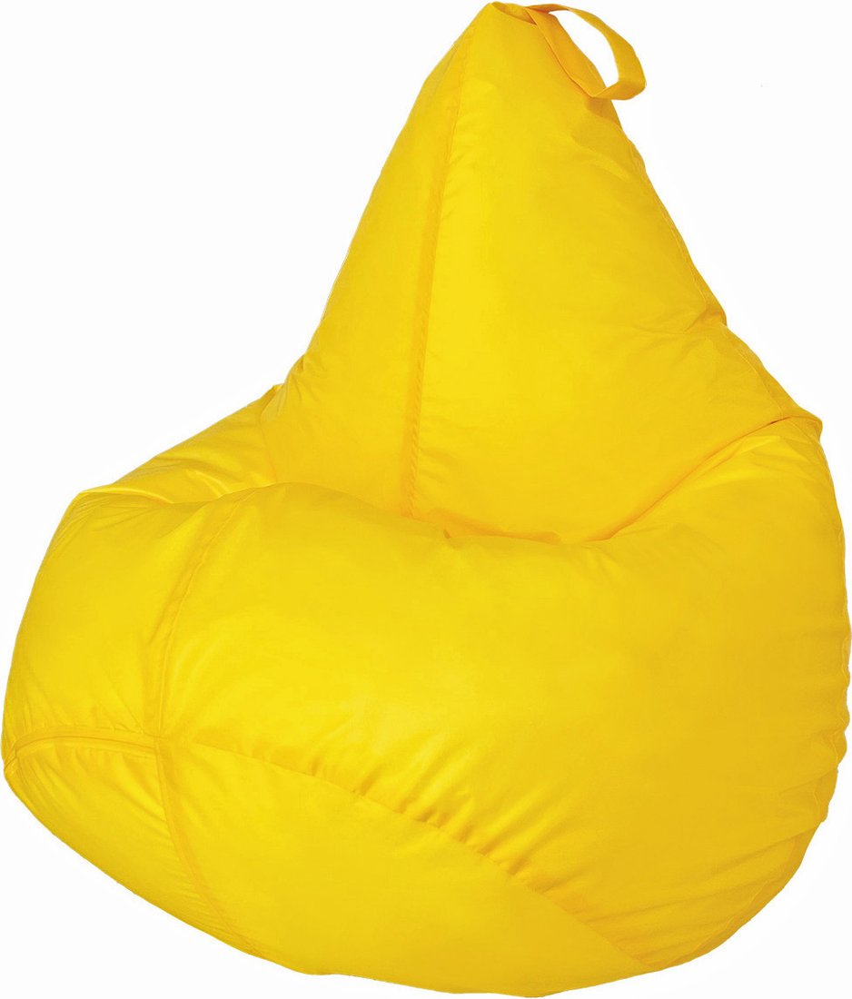 Кресло-мешок Flagman Груша Софт 130x85 XXL GXL.0-07 (желтый)