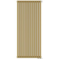 Стальной трубчатый радиатор Сунержа Эстет-00 EU50 1200х540 12 секций (матовое золото)
