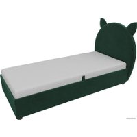 Кровать Mebelico Бриони 820х1880 (велюр, зеленый)