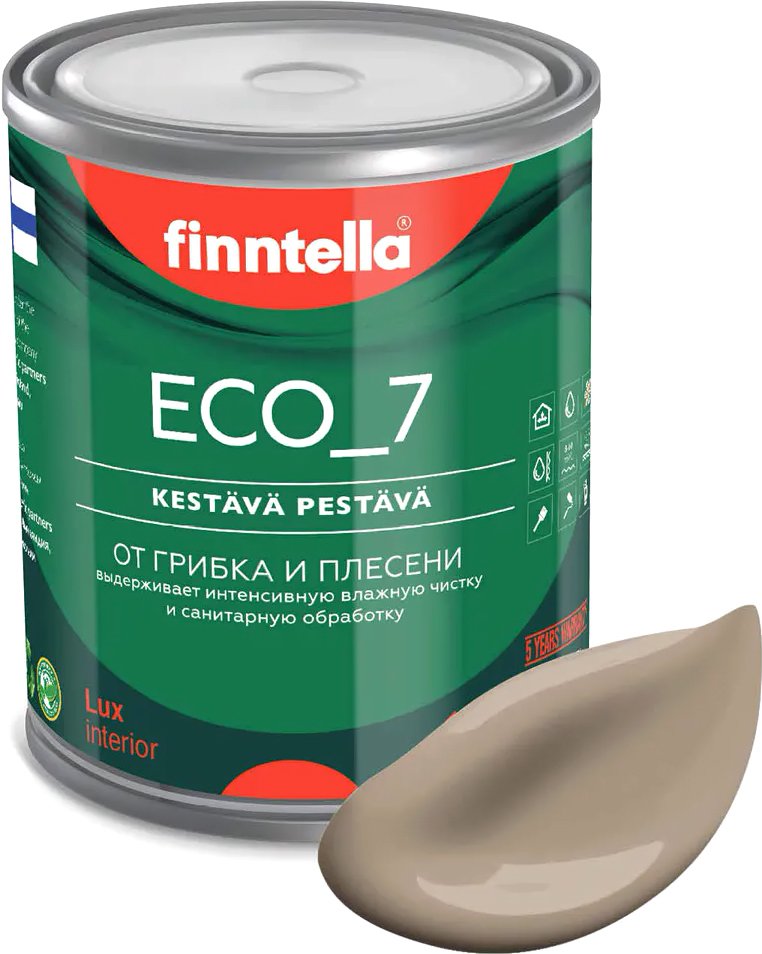 

Краска Finntella Eco 7 Pehmea F-09-2-1-FL095 0.9 л (светло-коричневый)