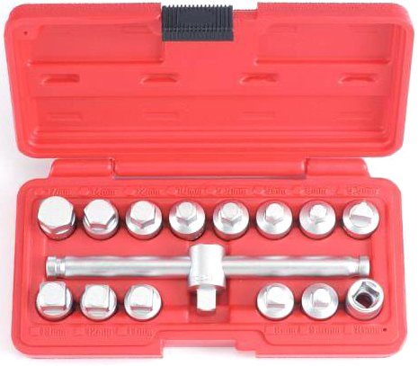 

Съемник сливных пробок Force 915G2 (15 пр.)