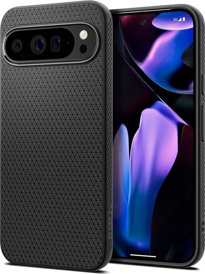 Чехол для телефона Spigen Liquid Air для Google Pixel 9 Pro XL Matte Black