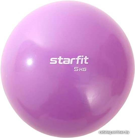 Гимнастический мяч Starfit GB-703 5 кг (фиолетовый пастель)