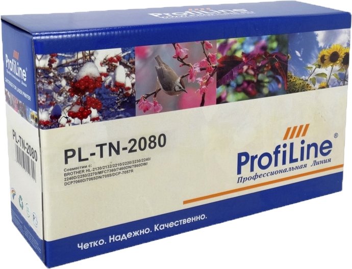 

Картридж ProfiLine PL-TN-2080 (аналог Brother TN-2080)