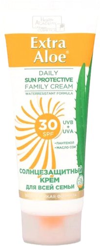 Health Academy Extra Aloe для всей семьи SPF 30 100 мл